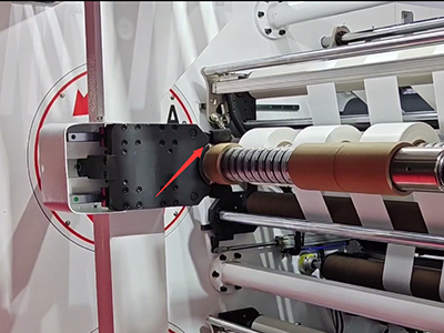 Sistema automático de desplazamiento del núcleo de papel (dispositivo opcional)