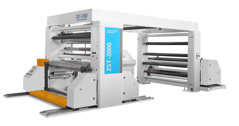 Cortadora rebobinadora de rollo de papel, ZST, ZST