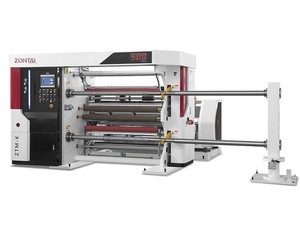 Cortadora rebobinadora de papel/pelicula autoadhesiva, ZTM-K