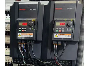 Variadores de frecuencia Rexroth para el desenrollado (Alemania)